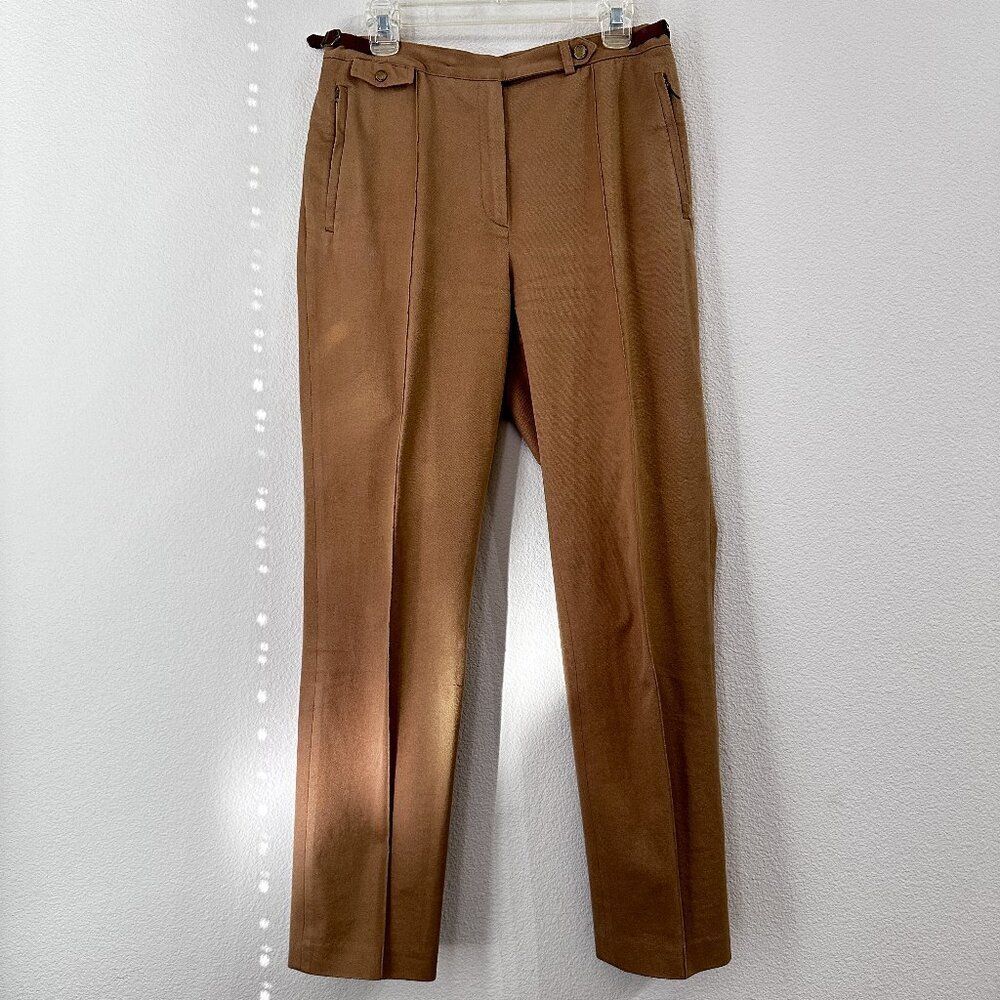 Lauren Ralph Lauren Women's Brown Tailored Trousers